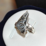 СРЕБЪРЕН ПРЪСТЕН, РЪЧНА ИЗРАБОТКА